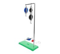 MAGICLULU Kit de Poulies Physique avec Support Accessoires Expérimentaux Abs et Ensemble pour Enseignement Mécanique et Sciences