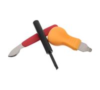 MAGICLULU Kit de Réparation de Montres Professionnel Outils D'ouverture de Boîtier, Prise Ergonomique, Durabilité Renforcée en Plastique et Métal pour Montre Bracelet