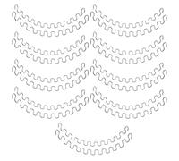 MAGICLULU Kit de réparation de Ressorts de canapé (18 pièces) - Pièces de Rechange pour canapé, lit et Fauteuil à Bascule - Ressorts Haute élasticité - 50 cm