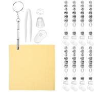 MAGICLULU Kit de Réparation Lunettes avec Écrous et Vis Multiples Boîte de Rangement Compacte Outil Pratique et Solaires Portable et Organisé