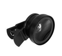 MAGICLULU Kit D'objectifs pour Téléphone Portable Super Grand Angle et Macro à Clipser, Noir, Léger et Portable, Compatible Plupart des Smartphones, Photographie Mobile Voyages