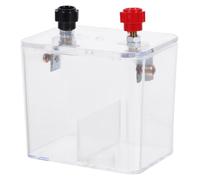 MAGICLULU Kit Expérience Batterie avec Électrodes Zinc Cuivre Matériel Pédagogique pour Électrolyse et Électroplaquage Outil Scientifique pour Enseignement Physique et Chimie