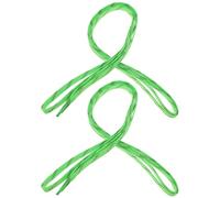 MAGICLULU Lacets Patins Hockey Glace Cirés Anti Gel, Vert, 96 Pouces | Polyester Coton, Paire de Rechange pour Chaussures Sport, Usage Hockey et Ski, Accessoire Pratique