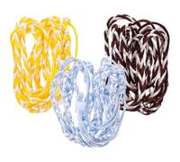MAGICLULU Laisses en Nylon Lot de 3 pour Petits Animaux Couleur Aléatoire Laisse de Promenade Confortable et Respirante pour Lapins et Cochons d'Inde en Extérieur