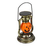 MAGICLULU Lampe Citrouille Solaire Rétro Lanterne Portable pour Halloween Décoration Intérieur