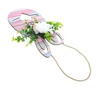 MAGICLULU Lapin Liste Décoration Signe Jouet Clapier Cochon Autocollants Néon Lapin Ornement Du Couvercle Médaillon Décor Mural De Pâques Décor De Pâques Art Mural Scène De Pâques Décor