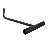 MAGICLULU Lève-plaque D'égout en Acier Crochet T, Outil Robuste pour Entretien des Égouts et Usines, Facile à Nettoyer et Antidérapant