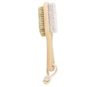 MAGICLULU Lime à Pieds Double Face Exfoliante 2pcs en Pierre Naturelle Poils de Sanglier pour Éliminer Peaux Mortes et Durillons Soin Pédicure