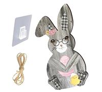 MAGICLULU Liste des Œufs De Pâques Autocollant Homme Devant Décor De Mignon Stickers Muraux Fond D'écran De Dessin Animé Décor De La Panneaux Accueillir Porte Grotte Tilleul
