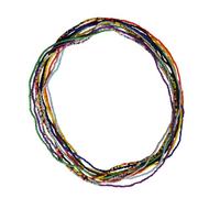 MAGICLULU Lot de 10 Chaînes de Taille en Perles Multicolores pour Femmes, Corps et Hanche, Chaîne Élastique Artisanale, Décoration Polyvalente pour Plage, Fêtes et Soirées, Accessoires Mode