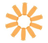 MAGICLULU Lot De 10 Poignées En Caoutchouc Pour Béquilles Coussinets Poignées Housses Pièces De Rechange Pour Béquilles Poignées En Élastomère Tpr Jaune