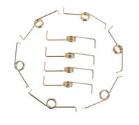 MAGICLULU Lot De 10 Ressorts De Couvercle De Machine À Laver En Acier Inoxydable Pièces De Rechange Universelles Pour Éviter Les Dommages