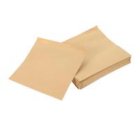 MAGICLULU Lot De 100 Paquet En Papier Brun Anti-graisse Pour Crêpes, Tacos Et Frites, Sachets Jetables En Papier Kraft 100% Alimentaire, Pratiques Pour Pique-niques, Restauration Et Snack
