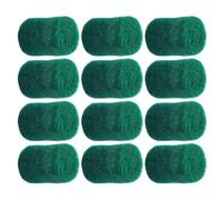 MAGICLULU Lot de 12 Colonnes en Feutre Vert 8X11 MM pour Saxophone Professionnel Coussinets de Rechange pour Clés Accessoires de Réparation et Positionnement Pièces pour Saxophone Alto et