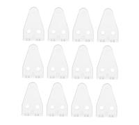 MAGICLULU Lot de 12 De Fixation pour Stores en Plastique - Supports De Montage Robustes pour Accessoires De Décoration De Fenêtre