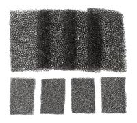 MAGICLULU Lot de 16 Éponges à Maquillage D'halloween pour Effets Spéciaux, 4x6x1 Cm, Noir, Sûres Peau, pour Cicatrices, Plaies et Maquillage de Blessures Réalistes