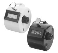 MAGICLULU Lot de 2 Compteurs Manuels Portables en Plastique Mécanisme Précis, Design Ergonomique Compact, pour Tournois de Golf et Activités en Classe