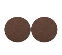 MAGICLULU Lot de 2 Diffuseurs Ronds pour Abat-Jour Cylindriques Couleur Café Diffuseur de Lumière LED Anti-Éblouissement Remplacement de Couvercle de Plafonnier pour Éclairage Intérieur