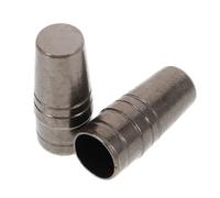 MAGICLULU Lot de 2 Embouts Métalliques 9mm pour Parapluie Long Manche, Accessoires Résistants à L’Usure et Anti-Abrasion, Protection pour Parasol et Parapluie de Jardin, Pièces