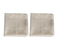 MAGICLULU Lot de 2 Étamines Non Blanchies en Coton Biologique, Tissu de Coton Khaki pour Filtrer Yaourt et Bocaux, Torchons la Cuisine Réutilisables pour Usage Domestique