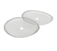 MAGICLULU Lot de 2 Filtres à Café en Acier Inoxydable 10 Cm pour Cafetière à Piston, Filtre Réutilisable pour Café et Thé, Tamis Solide pour Filtrer les Grains et Feuilles