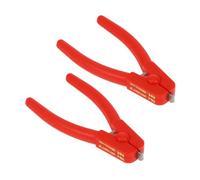 MAGICLULU Lot de 2 pinces à coquilles, crackers, ouvre-palourdes, écailleuses, éplucheurs, huîtres, pinces de cuisine, gadgets de cuisine, écaillage de homard, cuillère, ouvre-huîtres en plastique,