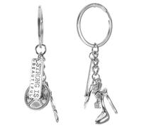 MAGICLULU Lot de 2 Porte-Clés Élégant de Talons Hauts, Petit Détenteur de Clés Décoratif pour Femmes, Accessoire Fitness et Musculation, Présent Original pour Loisirs et Détente