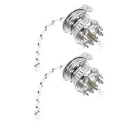 MAGICLULU Lot de 2 Porte-mèches 28 Trous pour Lampe à Huile Vintage, Brûleur en Fer Mèche en Coton, Pièces de Rechange Compatibles Lampes à Pétrole Anciennes, Éclairage Stable pour Maison