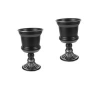 MAGICLULU Lot De 2 Pots De Fleurs Vintage pour L'Extérieur Petits Vases Décoratifs pour Réfrigérateur Vase Magnétique Urne Fausses Fleurs Esthétique Rétro pour Mariage Ferme