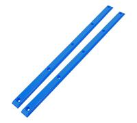 MAGICLULU Lot de 2 Rails de Protection pour Skateboard et Longboard, Pare-Chocs en Plastique Bleu, Absorbeurs de Chocs Renforcés pour Bords, Équipement Polyvalent pour Skateparks