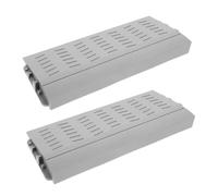MAGICLULU Lot De 2 Rampes D'aspirateur Robot en Plastique Bande De Seuil pour Support d'escalade pour Porte De Maison Bureau Accessible en