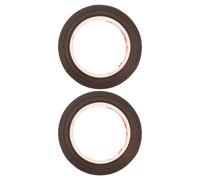 MAGICLULU Lot de 2 Rubans Adhésifs LED Anti-Éblouissement 10 MM X 10 M Bande Diffuseur Lumière Tamisée Marron pour Chambre Bureau Protection Yeux et Réglage Luminosité