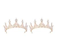 MAGICLULU Lot De 2 -têtes En Alliage Pour Filles Et Garçons Accessoire De Fête Style Princesse