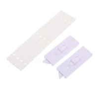 MAGICLULU Lot de 2 Verrous de Fenêtre Plier Fenêtres Coulissantes Accès Dessous Quincaillerie 1 Paire Loquets Longs 4 Crémaillères Fermeture Sécurisée Gain de Place Maison et Bureau