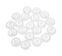 MAGICLULU Lot de 20 Accessoires pour Stores Vénitiens Fermetures De Rail Inférieur D'Extrémité De Rail Butée De Rail Inférieur Bouton De Rail Inférieur Mécanismes De