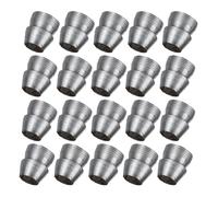 MAGICLULU Lot de 20 Cales Métalliques 8 MM pour Marteau à Coin, Accessoires d'Installation et Renforcement, Pièces de Rechange Adaptées aux Travaux de Charpente et Menuiserie