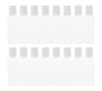 MAGICLULU Lot de 25 Flacons de Solution pour Lentilles de Contact, Bouteilles Transparentes en Plastique Réutilisables, Mini Contenants Étanches pour Liquide D'entretien, Accessoires Voyage