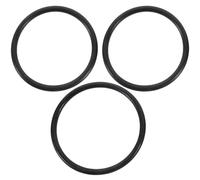 MAGICLULU Lot de 3 Anneaux en Caoutchouc pour Bol Chantant 1 Grand 2 Petits Coussin Antidérapant pour Bol Tibétain Accessoires pour Instruments Rituels Bouddhistes Protection Sonore et