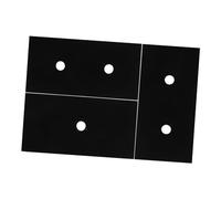 MAGICLULU Lot de 3 Housses de Protection Brûleurs pour Cuisinière à Gaz, Tapis Antiadhésif Réutilisable, Compatible Gazinière Standard, Protection Anti-éclaboussures Cuisine