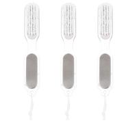 MAGICLULU Lot de 3 Râpes à Pieds 4-en-1 Poignée Ergonomique Brosse à Pédicure Portable pour Éliminer Callosités et Peau Morte Outils de Soin des Pieds Pratiques pour Usage Personnel et