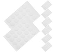 MAGICLULU Lot de 300 Autocollants Ronds Transparents Double Face 10mm X 1mm Adhésif Nano Extra Fort sans Trace pour Bricolage Décoration Murale et Fixation Polyvalente