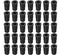 MAGICLULU Lot de 35 douilles rondes en plastique pour roulettes pivotantes - Douille de roue - Insert de meuble pour manche, roulette pivotante, pieds de chaise - Remplacement de meubles en bois