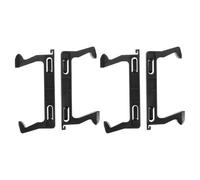MAGICLULU Lot de 4 Crochets de Verrouillage de Porte de Micro-ondes, Loquet de Porte de Fournaise Compatible Modèle M1-211a/mm721ng1, Pièces de Rechange Sécurisées pour Appareils