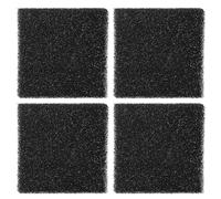 MAGICLULU Lot de 4 Filtres en Éponge Carrés pour Composteur Cuisine, Recharges Anti-odeurs pour Seau à Compost, Filtres à Charbon Actif Haute Efficacité, Compatibles Bac à Compost