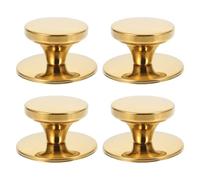 MAGICLULU Lot De 4 Poignées De Couvercle De Casserole En Acier Inoxydable Boutons Thermorésistants Poignée Universelle Pour Couvercles De Marmites Woks Cuiseurs Vapeur Et Pots À Lait