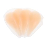 MAGICLULU Lot de 4 Protège-slips Réutilisables en Silicone Couleur Chair, Coussinets Imperméables de Goutte, Auto-adhésifs pour Maillot de Bain, Leggings et Protection Intime Discrète