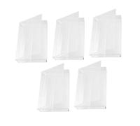 MAGICLULU Lot De 5 Organiseurs De Cassettes Étuis Supports De Cassettes Boîtes De Rangement pour Cassettes Musicales