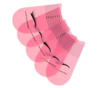 MAGICLULU Lot de 5 Règles de Mesure en Plastique pour Cils Outils Précis pour Extensions de Cils pour Mesure Symétrique Accessoire Indispensable pour Techniciennes en Beauté des Yeux