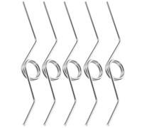 MAGICLULU Lot de 5 Ressorts de Rechange pour Sécateur à Élaguer en Acier Inoxydable, Faciles à Installer et Flexibles, Accessoires pour Outils de Jardin Blanc