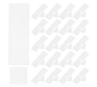 MAGICLULU Lot de 50 Set de Set de Lames de Microscope en Verre Standard 100 Lamelles Couvre-objets 22x22 Mm, Accessoires pour Laboratoire, Observation Précise en Microbiologie, Biologie